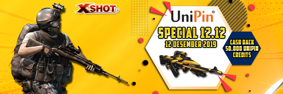 X-SHOT Spesial 12.12 bersama UniPin!